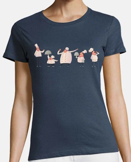 T-shirt chef stellato stella a v