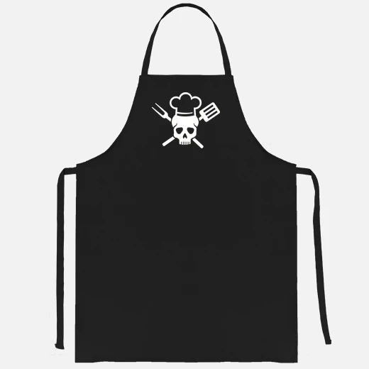chef cuisinier crâne