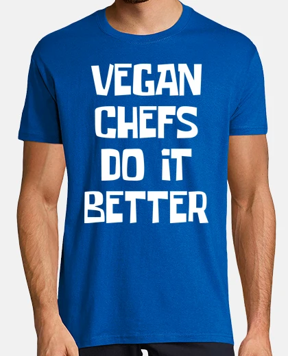 Tee-shirt chefs végétaliens font mieux