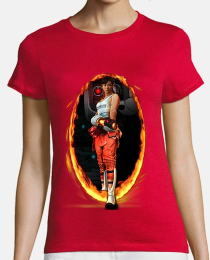 T-shirt chell portal