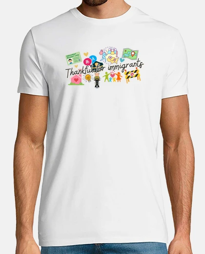 Tee-shirt chemise d39immigrés