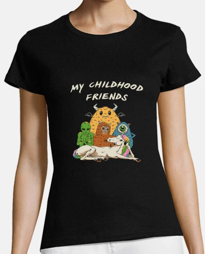 Tee-shirt chemise de club friends imaginaires femmes