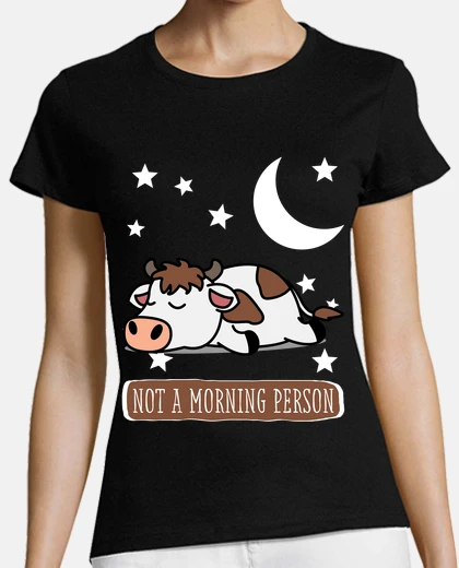 Tee-shirt chemise de nuit de vache pyjama pyjama