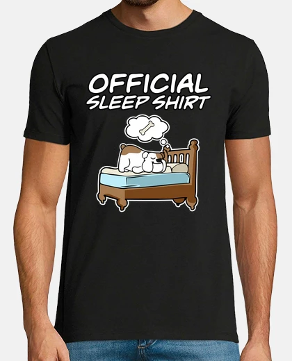 Tee-shirt chemise de nuit officielle i bulldog an