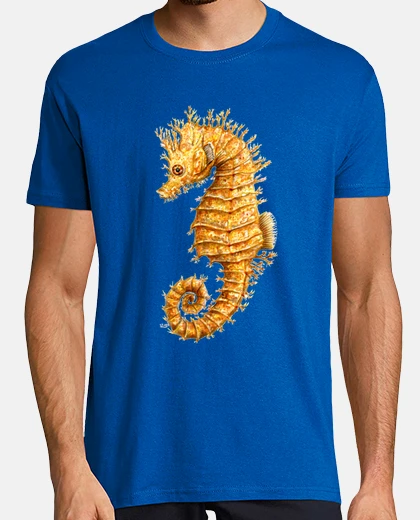 Tee-shirt chemise homme cheval mer hippocampo