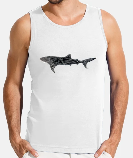 Tee-shirt chemise homme requin baleine