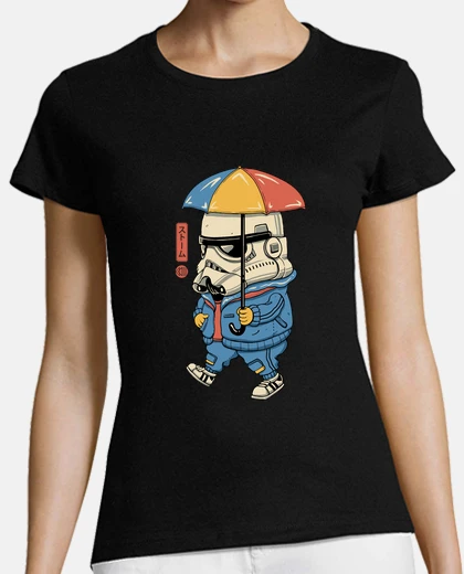 Tee-shirt chemise tête de seau femme