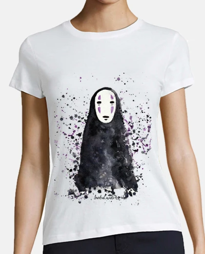 Tee-shirt chemise visage féminin chihiro