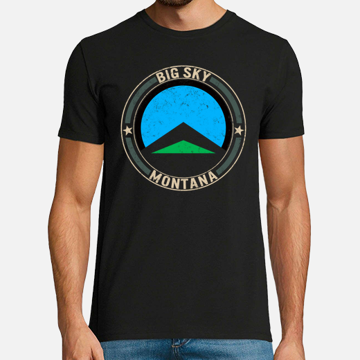 chemise big sky montana big sky montana station de ski cadeau d&#39;amant de snowboard grand ciel am