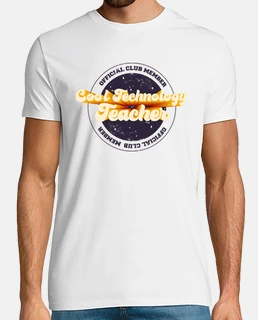 chemise vintage pour hommes de professeur de technologie cool , cadeau de professeur