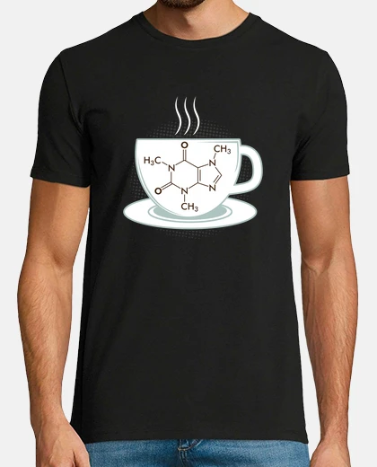T-shirt Chemistry Caffeine Molecule