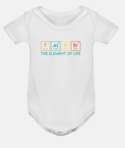 Kids chemistry student teacher father daddy fathers bodysuit baby onesie