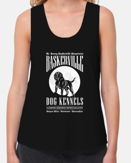 Tee-shirt chenil Baskerville Sherlock Holmes