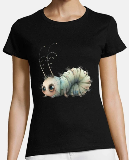 Tee-shirt Chenille peinture aquarelle pastel