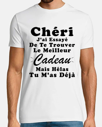 Tee-shirt Chéri Saint Valentin Amour Couple
