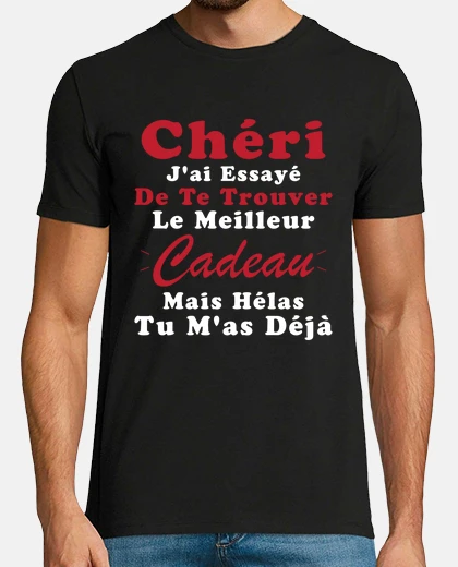 Tee-shirt Chéri Saint Valentin Amour Couple