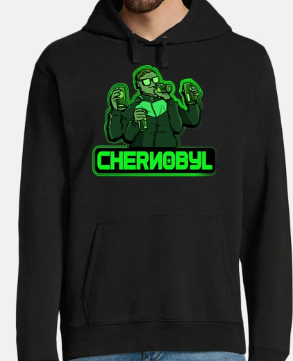 Sudadera Chernobyl mutante con cervezas