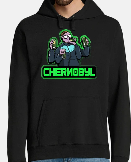 Sudadera Chernobyl mutante con cervezas