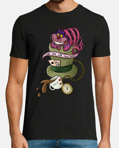 T-shirt cheshire cat