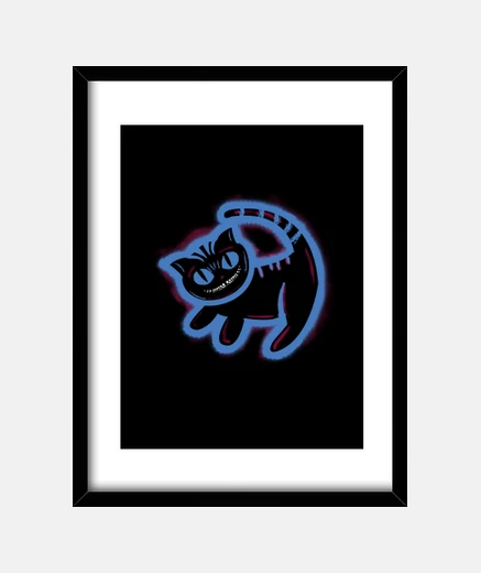 Framed cheshire king