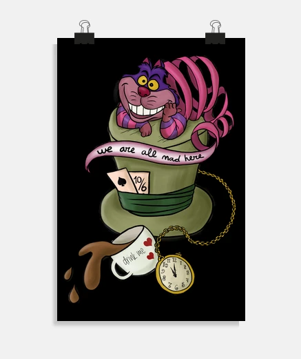 Poster chesire cat
