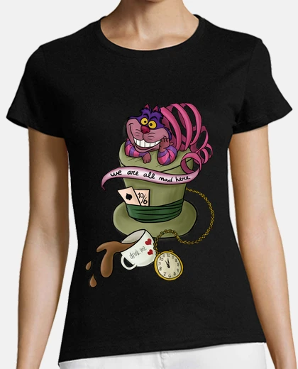 Camiseta Chesire Cat