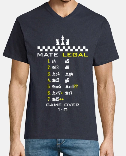 T-shirt chess - legal mate
