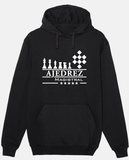 Hoodie chess - masterful logo 2