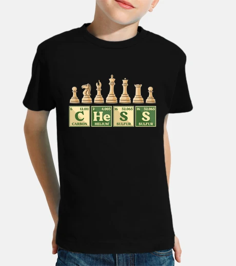 Ropa chess lovers symbols chemistry