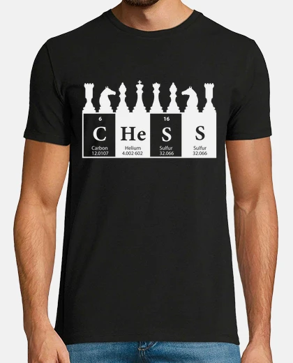 T-shirt CHESS PERIODIC TABLE