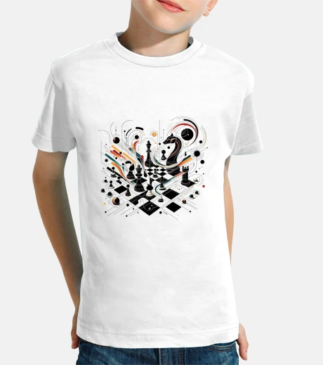 Kids Chess Play Abstract