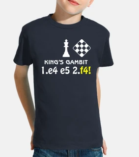 Chess - king39s gambit 2 t-shirt