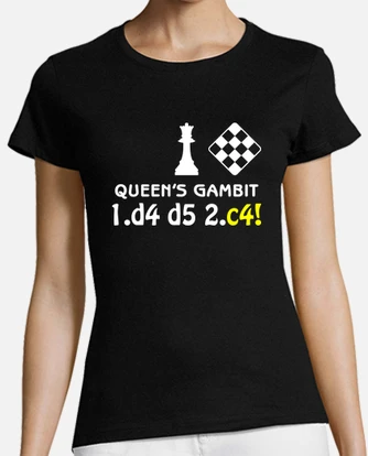 Chess - queen39s gambit t-shirt