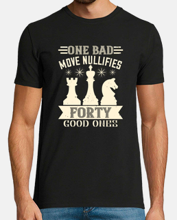 Chess  One bad move nullifies 40 good