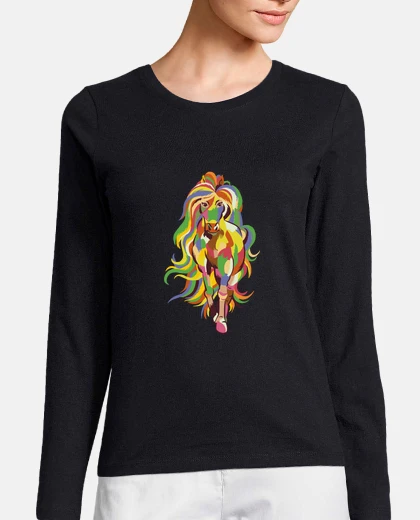 Tee-shirt cheval coloré