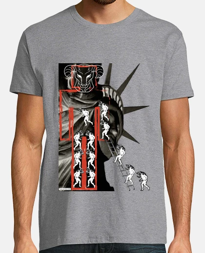 Tee-shirt cheval de troie de la liberté