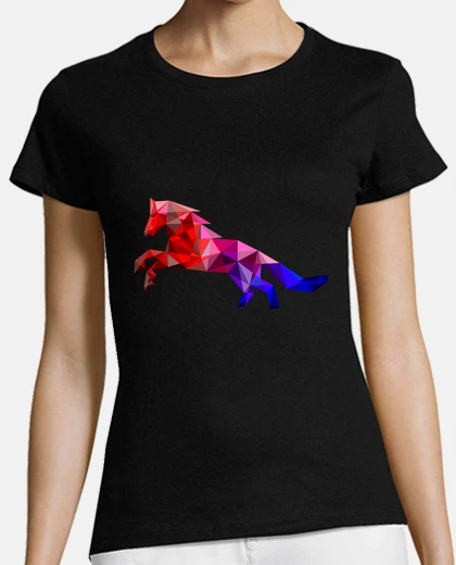 Tee-shirt Cheval design équitation