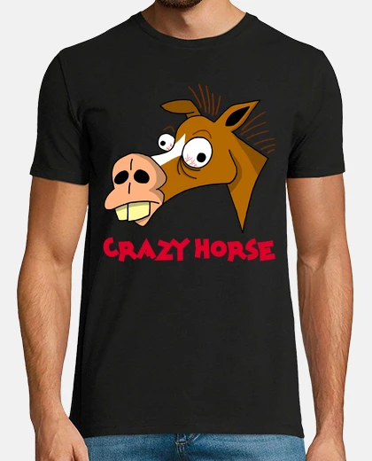 Tee-shirt Cheval fou