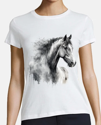 Tee-shirt cheval personnalisable association souvenirs saut adpotion de murmurer à l oreille
