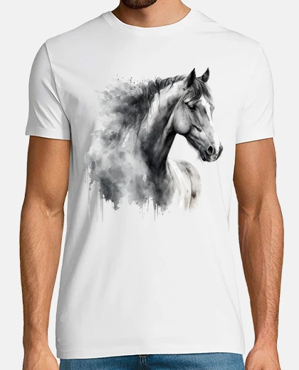 Tee-shirt cheval personnalisable souvenirs saut adpotion de murmurer à l oreille 