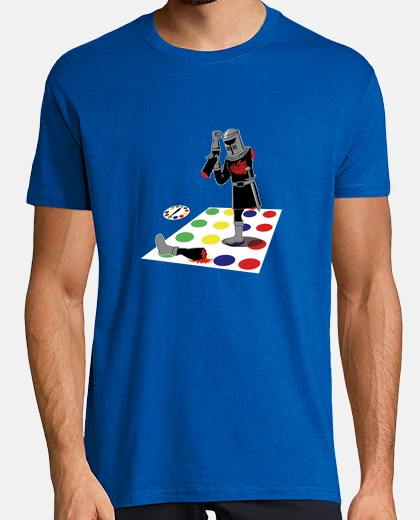 Tee-shirt chevalier noir - twister
