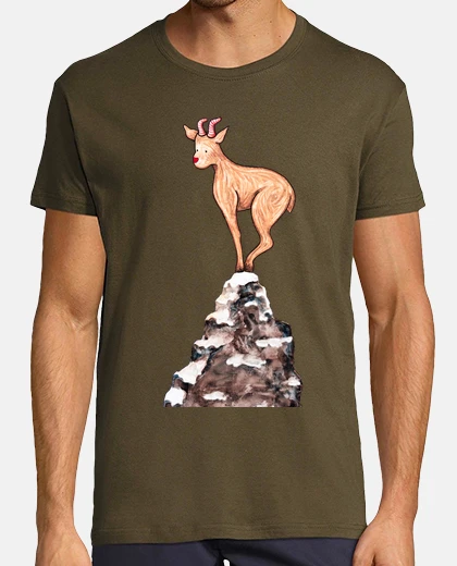 Tee-shirt chèvre hiver