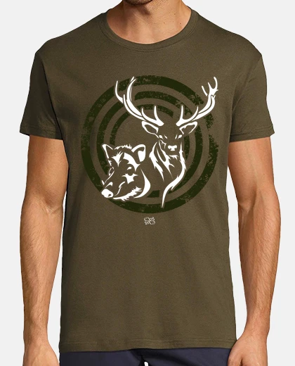 Tee-shirt chevreuil sanglier