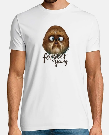 Tee-shirt chewbacca toujours jeune