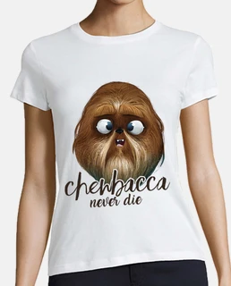 chewbacca never die - woman baseball