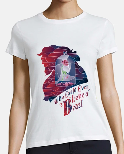 T-shirt chi potrebbe mai amore una bestia.