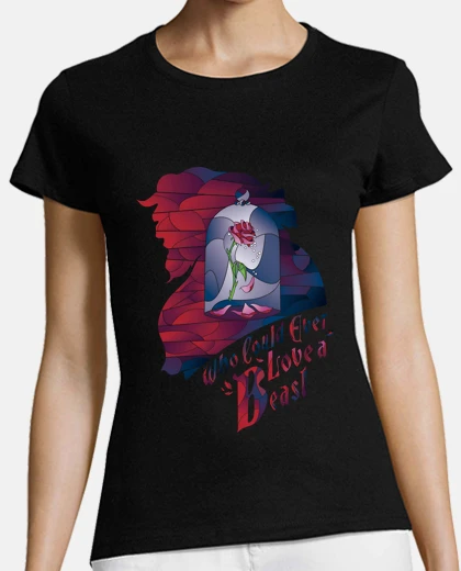 T-shirt chi potrebbe mai amore una bestia.