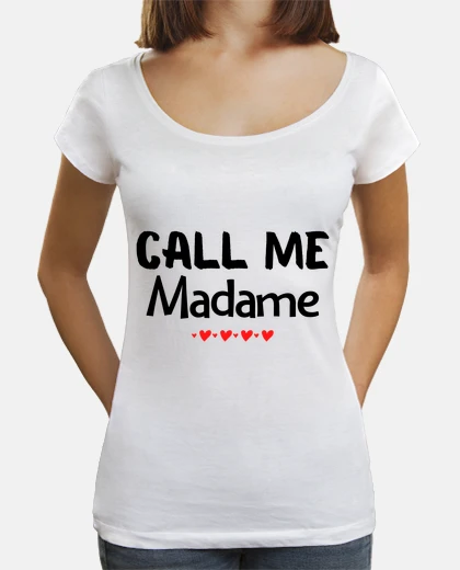 T-shirt chiamami signora
