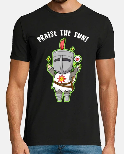 T-shirt chibi sol air e - souls dark