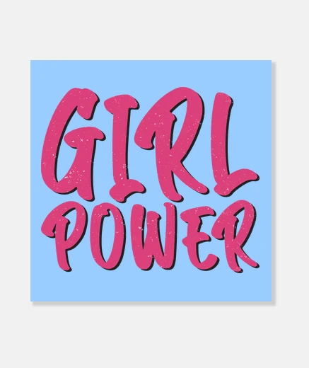 Stampa chic al potere - power ragazze